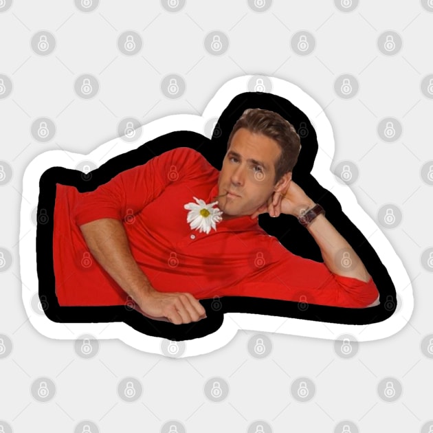 Classic Ryan Reynolds Sticker by Devils Club